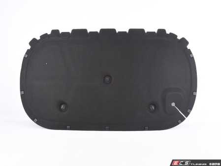 ES#3186909 - 3CN863831 - Hood Insulation - Sound insulator found on hood.  Includes securing clips. - Genuine Volkswagen Audi - Volkswagen