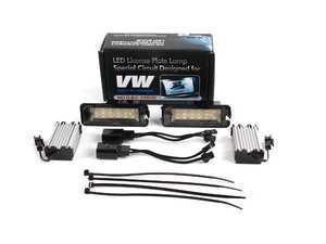 ES#2093774 - 5604472w - LED License Plate Bulb - Pair - (NO LONGER AVAILABLE) - Direct fit bright white LED lights - Plug and play! - Racing Dash Enterprise - 