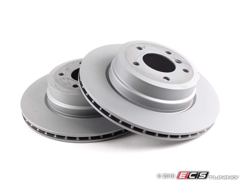 Zimmermann 34216778649 Rear Brake Rotors Pair (324x22)