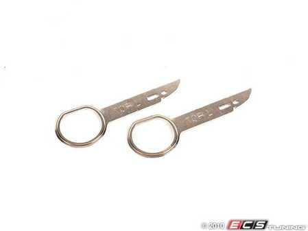 ES#1606157 - 000589886300 - Radio / Climate Control Panel Removal Tools - Factory tools to remove the climate control unit or head unit from your center console - Genuine Mercedes Benz - Mercedes Benz