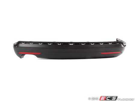 ES#2207924 - 1K5998521 - Jetta Rear GLI Valance - Textured - Satin black rear lower valance off the Jetta GLI. Includes red reflectors - Genuine Volkswagen Audi - Volkswagen