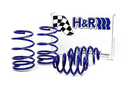 ES#11803 - 29824-1 - Sport Springs Set - Moderate lowering offering a sporty ride and improved control. Average lowering of 1.5"F & 1.0"R. - H&R - BMW