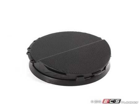 ES#102012 - 51418224011 - Left Front Speaker Cover - Schwarz/Black. Protects the front door speaker - Genuine BMW - BMW