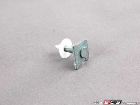 ES#437958 - 8E0807893 - bumper cover attachment bolt - priced each - Aides in securing the front and rear bumper covers to the chassis. M6 - Genuine Volkswagen Audi - Audi