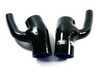 ES#2309 - tb756757blk - Upper Intake Hose Kit - Black - (NO LONGER AVAILABLE) - Replaces both connecting hoses off of the 'Y' pipe - Samco - 