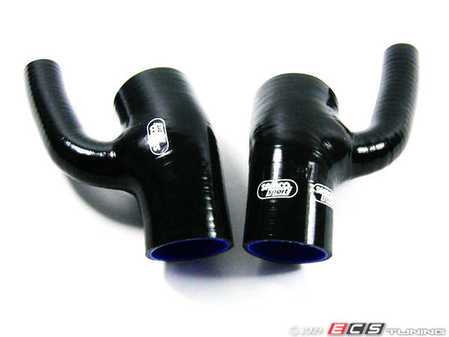 ES#2309 - tb756757blk - Upper Intake Hose Kit - Black - (NO LONGER AVAILABLE) - Replaces both connecting hoses off of the 'Y' pipe - Samco - 