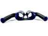 ES#2309 - tb756757blk - Upper Intake Hose Kit - Black - (NO LONGER AVAILABLE) - Replaces both connecting hoses off of the 'Y' pipe - Samco - 