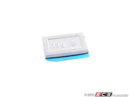 ES#64873 - 36116766330 - Wheel Weight - 15 Grams - (NO LONGER AVAILABLE) - Used to balance wheels to eliminate vibrations - Genuine BMW - 