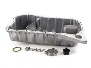 ES#2079234 - 021103601L - Oil Pan Assembly - Complete assembly, does not include sealant - Genuine Volkswagen Audi - Volkswagen