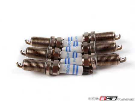 ES#261314 - 12120032138 - Spark Plugs - Set Of Six (#FR7NPP332) - From an original equipment supplier. - Bosch - BMW