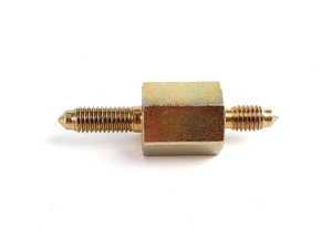ES#271214 - 028260821C - Alternator Bracket mounting Stud - Connects the alternator bracket to the water pump housing - Genuine Volkswagen Audi - Volkswagen