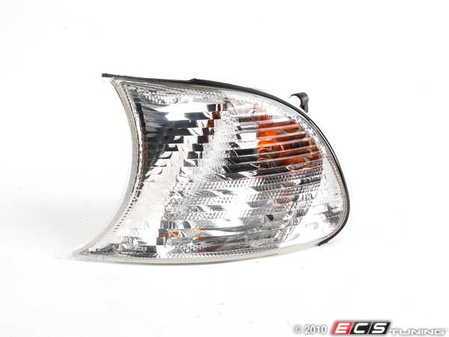 ES#11257 - 63137165857 - E46 Front Turn Signal Assembly - Left - Clear/white turn signal assembly - Magneti Marelli - BMW