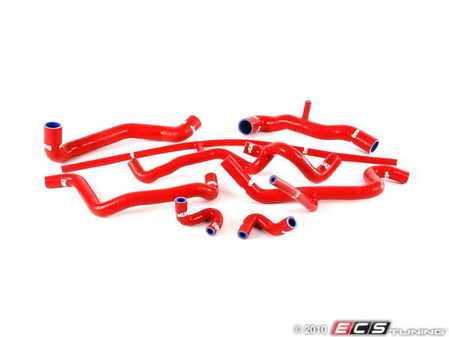 ES#1832516 - FMKC015R - Silicone Coolant Hose Kit - Red - (NO LONGER AVAILABLE) - Replace your stock rubber hoses with silicone - Forge - 