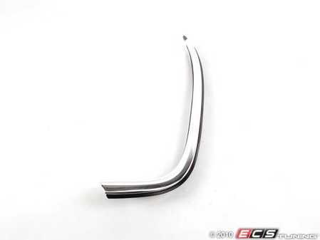 ES#78387 - 51138125469 - Window Molding - Left - Chrome. Located on the exterior of the "C" Pillar - Genuine BMW - BMW