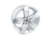 ES#3248728 - 5NA0714978Z8 - 17" 'Corvara' Wheel - Priced Each - 17"x6.5" ET38, 5x112 - Diamond Silver - Genuine Volkswagen Audi - Volkswagen