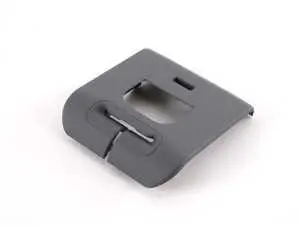 Gray Seat Belt Covering - Rear