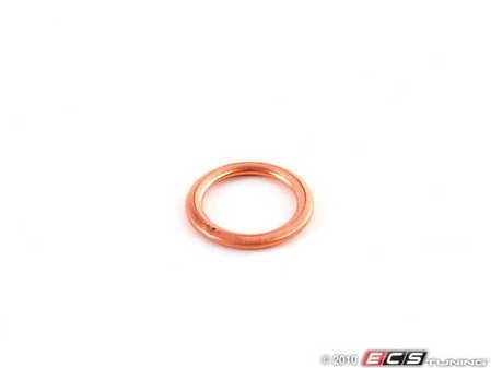 ES#15796 - 07119963244 - Temperature Sensor Gasket - Priced Each - Seals the temperature sensor to the radiator - Genuine BMW - BMW