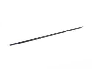 ES#91202 - 51227897666 - Channel Cover Outer Door Rear Right - Gloss Black - Genuine BMW - BMW