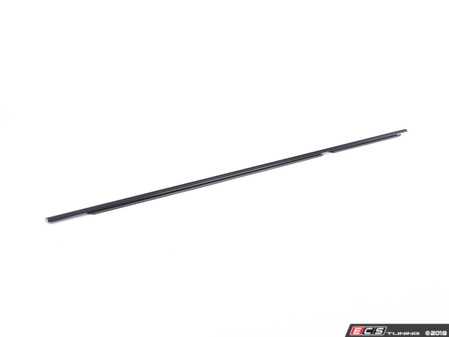 ES#91202 - 51227897666 - Channel Cover Outer Door Rear Right - Gloss Black - Genuine BMW - BMW