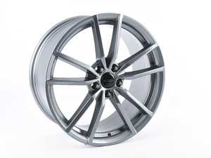 ES#3647373 - 487-1KT - 19" Style 487 - Set Of Four - (NO LONGER AVAILABLE) - 19"x8.5" ET45 5x112 - Gunmetal - Alzor - 