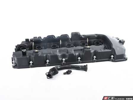 ES#3603951 - 11127565284KT - Valve Cover upgrade kit - Includes valve cover, PCV vent hose and VTT PCV Valve - Assembled By ECS - BMW