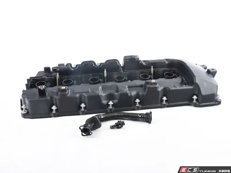 ECS Tuning N54 アルミヘッドカバー Assembled By ECS - 11127565284KT - Valve Cover upgrade kit