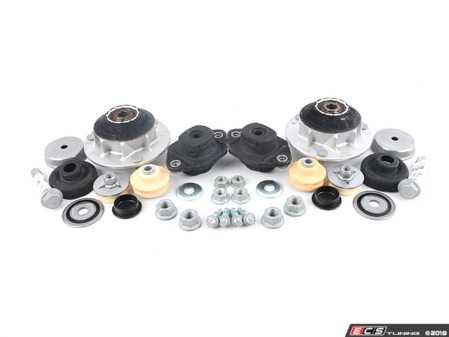 ES#2966635 - 31306775098KT3 - Cup Kit/Coilover Installation Kit - Everything you need to install coilovers, shocks/struts, or a cup kit on your BMW. Don't let weak mounts and corroded hardware yield less-than-positive results! - Assembled By ECS - BMW