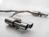 ES#3619908 - 008553ecs01KT - Audi B8/8.5 S4 Valved Exhaust System - Resonated With 4" Chrome Swivel Tips - ECS evolutionary design and manufacturing, blending with raw emotion, desire and passion, creating a truly unique driving experience - ECS - Audi