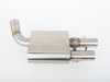 ES#3619908 - 008553ecs01KT - Audi B8/8.5 S4 Valved Exhaust System - Resonated With 4" Chrome Swivel Tips - ECS evolutionary design and manufacturing, blending with raw emotion, desire and passion, creating a truly unique driving experience - ECS - Audi