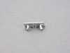 ES#3087060 - 8W0419685C - 'S' Steering Wheel Emblem  - Aluminum 'S' emblem located on the bottom of the steering wheel - Genuine Volkswagen Audi - Audi