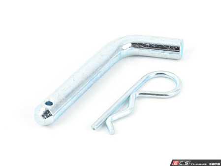 ES#3483408 - 21500 - Hitch Pin & Clip - 5/8" diameter pin fits 2" x 2" receiver tubes - Secures ball mounts and other receiver tube inserts - Curt Trailers - Audi Volkswagen Porsche