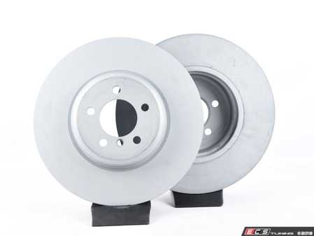 ES#3514999 - 34106797606ktKT - Front Brake Rotors - Pair (370x30) - OE replacement rotors - Zimmermann - BMW
