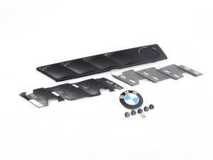 ES#76985 - 51130031435 - Side Grille - Left  - Side grille comes with BMW Emblem - Genuine BMW - BMW