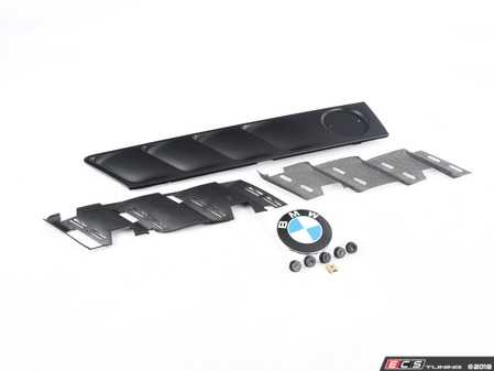 ES#76985 - 51130031435 - Side Grille - Left  - Side grille comes with BMW Emblem - Genuine BMW - BMW