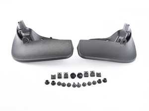 ES#3210755 - 8W6075101 - Rear Splash Guards - Defeat rocks and mud from the side of your vehicle. - Genuine Volkswagen Audi - Audi