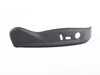 ES#3197295 - 8T0881326G4PK - Front Seat Trim Panel - Sabre (Black) - Right - Lower trim panel covers the seat adjustment controls - Genuine Volkswagen Audi - Audi