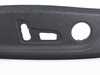 ES#3197295 - 8T0881326G4PK - Front Seat Trim Panel - Sabre (Black) - Right - Lower trim panel covers the seat adjustment controls - Genuine Volkswagen Audi - Audi
