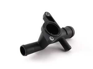 ES#2090881 - 06A121132Q - Coolant Flange - Located on the driver side of the cylinder head, this pipe contains the coolant tempature sensor - MTC - Volkswagen