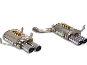 ES#3033219 - 786846.786826 - Supersprint Performance Mufflers - A bit more tame than the race muffler, but still lets out a mean growl from your M5 - Supersprint - BMW