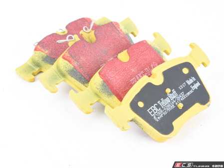 ES#3132137 - DP42215R - EBC Brakes Yellowstuff Performance Brake Pads - EBC's premium sport street pad that offers high friction levels and heat fade resistance - EBC - Mercedes Benz