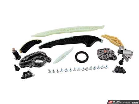 ES#2669434 - 06K109158AKT3 - Ultimate Timing Chain Kit - Includes all chains, tensioners, guide rails and securing hardware - Genuine Volkswagen Audi - Audi