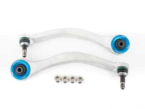 ES#3621926 - 025736TMSKT - Turner Motorsport Thrust Arm Monoball Upgrade - Pre-Installed Arms - Comes with both curved arms as a complete assembled kit with bushings and hardware. - Turner Motorsport - BMW