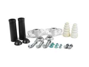 ES#3492759 - 1k0513353r8KT - Rear Suspension Installation Kit - Includes rear shock and spring hardware - Assembled By ECS - Volkswagen