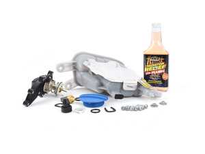 ES#2678366 - 06E121111ADKT3 - Cooling System Refresh Kit - Level 2 - Replace your thermostat, temp sensor, and expansion tank after performing a proper coolant system flush! - Assembled By ECS - Audi