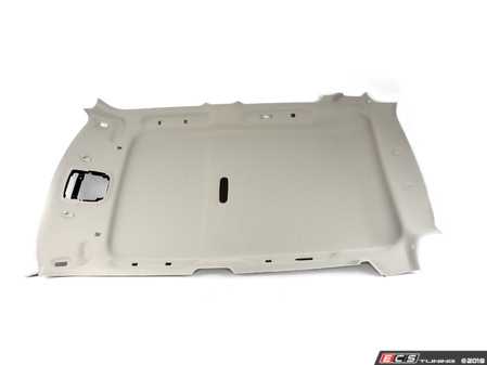 ES#2954947 - 51447385717 - Headliner Satellite Gray - No Sunroof - Main headliner with fabric - Genuine MINI - MINI
