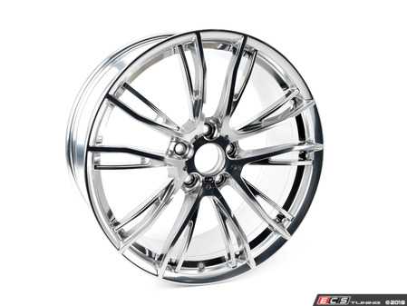ES#2797633 - 36116864392 - 20" Style 624 Wheel - Priced Each - (NO LONGER AVAILABLE) - Polished 10 split-spoke wheel. 20x8" ET36. - Genuine BMW - 