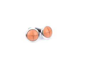 ES#3083509 - 82292358509 - Door Pin Set - Speedwell Blue / Leather Button - Add some MINI style to your stock door lock pins - Genuine MINI - MINI