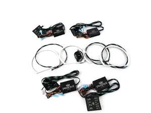 BMW 3-Series With OEM HID (1999-2006): Profile Prism Fitted Halo Kit