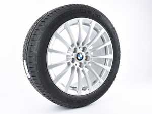 ES#3153255 - 36110048017 - Winter Wheel & Tire Set - Priced Each  - Tire Size - 245/45R18 - Genuine BMW - BMW
