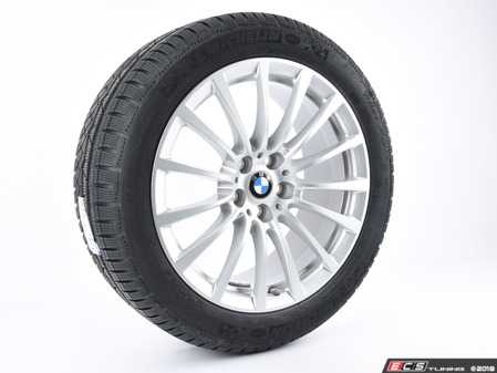 ES#3153255 - 36110048017 - Winter Wheel & Tire Set - Priced Each  - Tire Size - 245/45R18 - Genuine BMW - BMW